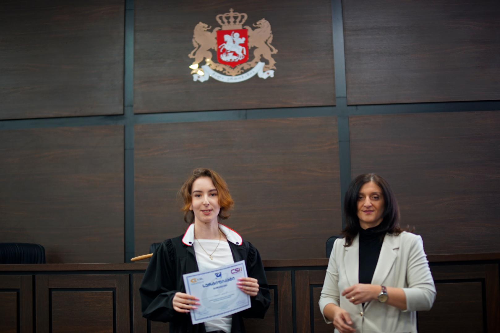 იმიტირებული სასამართლო პროცესი აბიტურიენტებისთვის - საავტორო უფლებების დარღვევასთან დაკავშირებით &bdquo;საავტორო უფლება და სატელევიზიო შესრულება&ldquo;