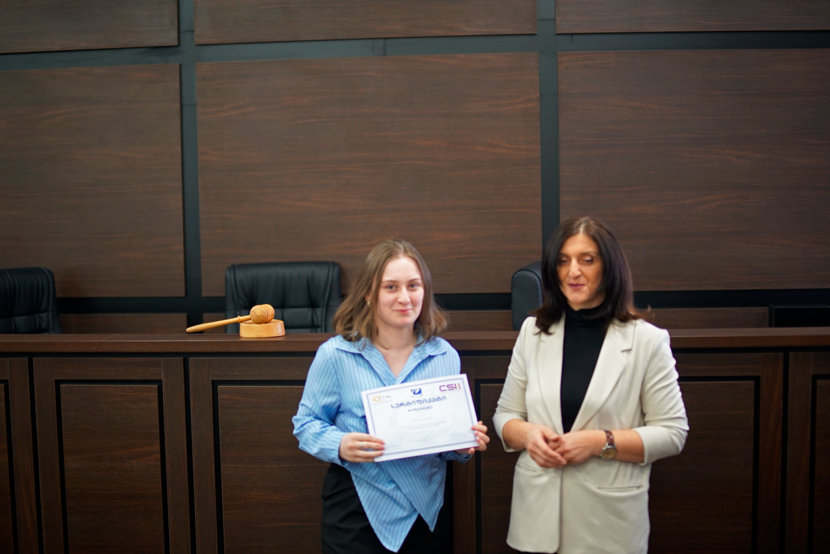 იმიტირებული სასამართლო პროცესი აბიტურიენტებისთვის - საავტორო უფლებების დარღვევასთან დაკავშირებით &bdquo;საავტორო უფლება და სატელევიზიო შესრულება&ldquo;