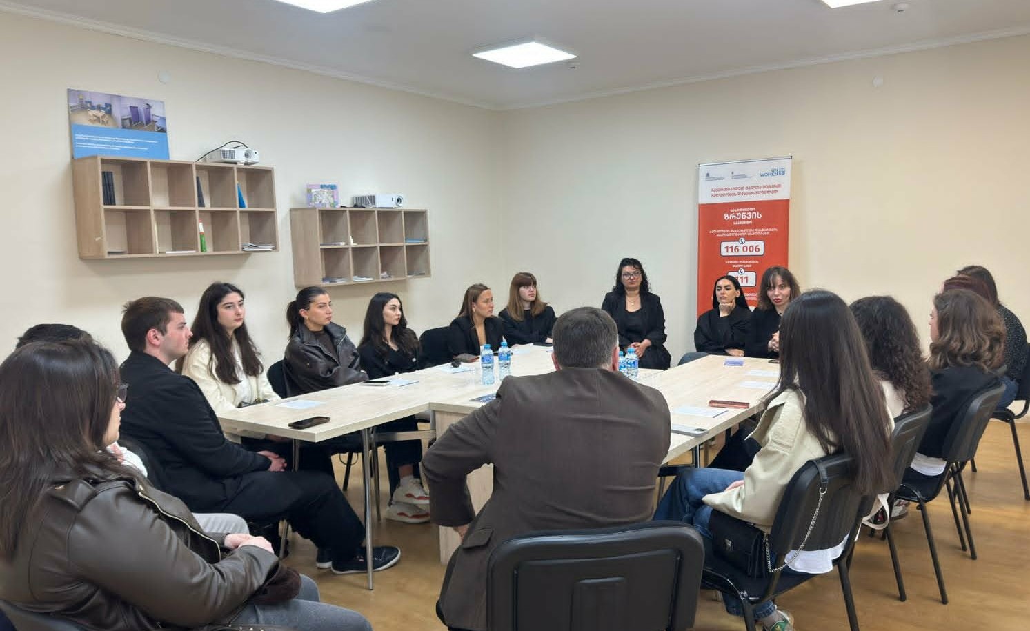 CSL-ის სტუდენტები თბილისის ტრეფიკინგის და ძალადობის მსხვერპლთა მომსახურების დაწესებულებაში