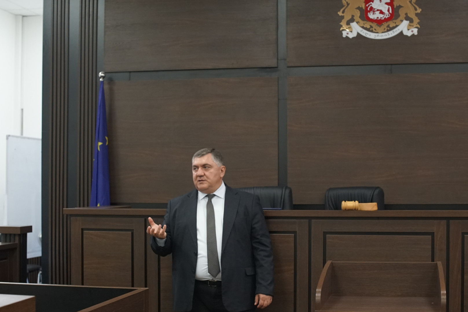 საჯარო ლექცია თემაზე: &bdquo;ნაფიც მსაჯულთა სასამართლო ადვოკატის და მოსამართლის პერსპექტივიდან - ქართული და ამერიკული გამოცდილება&ldquo;