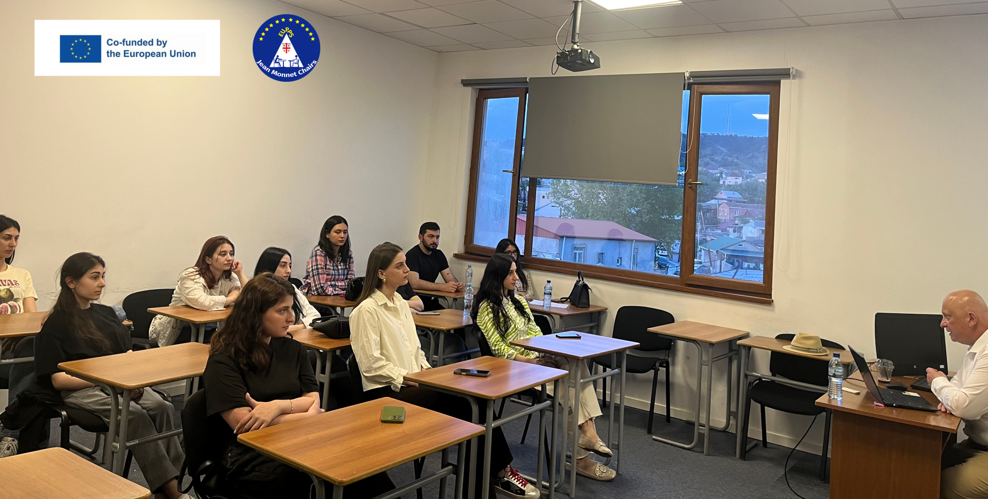 ჟან მონეს კათედრა &bdquo;ევროკავშირი მშვიდობის, კეთილდღეობისა და უსაფრთხოებისათვის&ldquo; - ბუქარესტის უნივერსიტეტის პროფესორის რადუ კარპის ლექციები