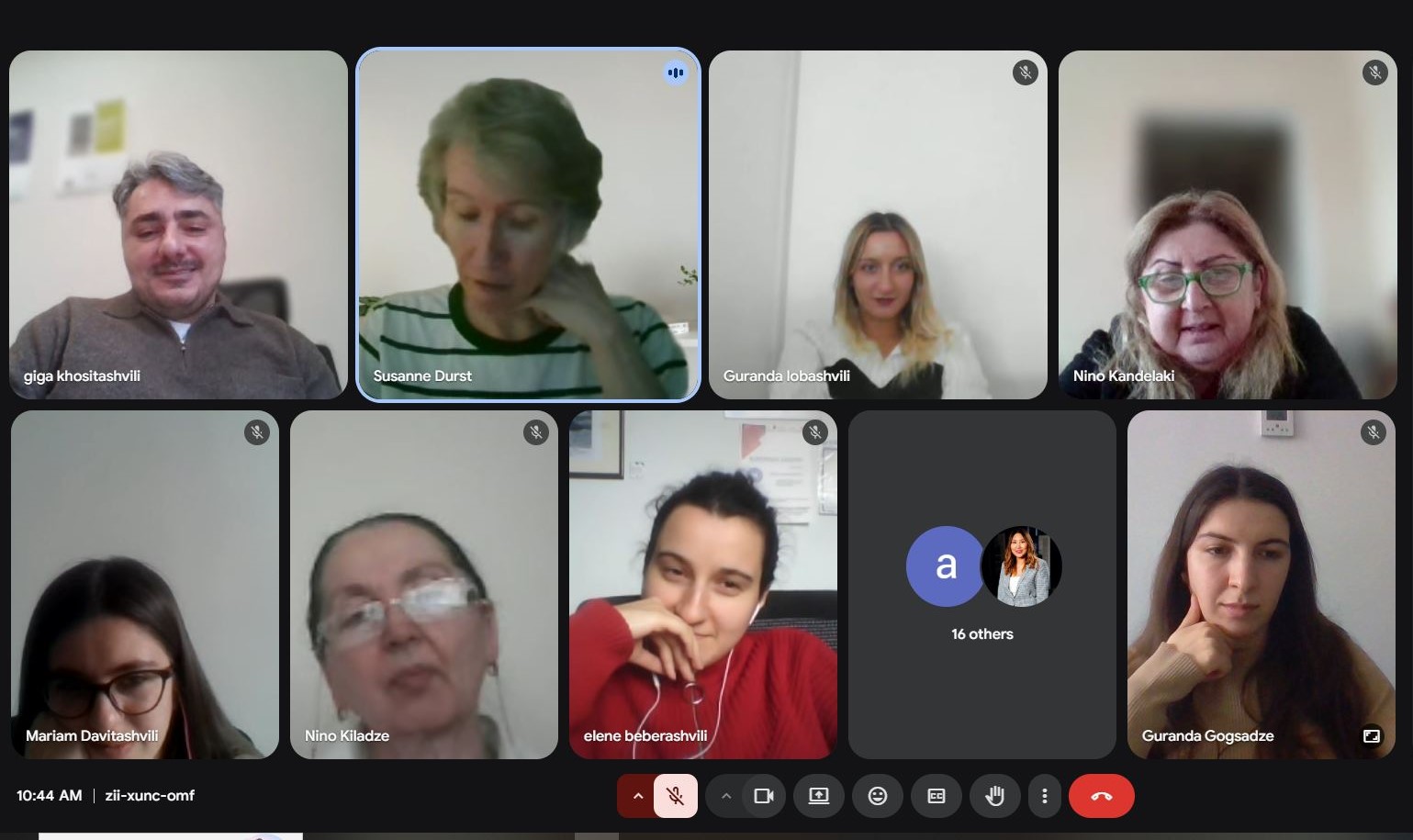 ტრენინგი &bdquo;Rethinking Students' Recruitment, Management, and Students' Life&ldquo; (T4.2) 