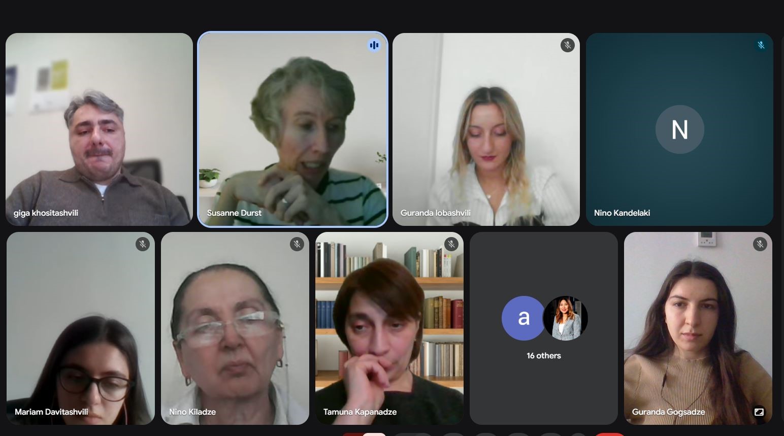 ტრენინგი &bdquo;Rethinking Students' Recruitment, Management, and Students' Life&ldquo; (T4.2) 