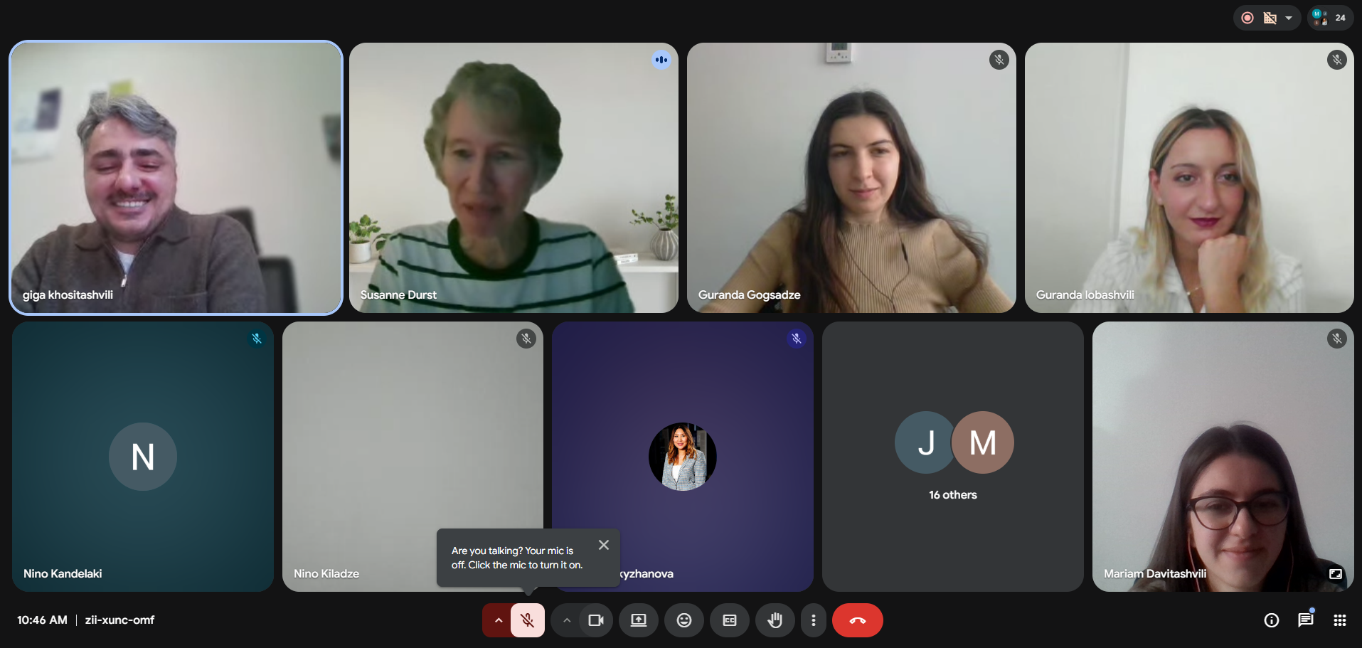 ტრენინგი &bdquo;Rethinking Students' Recruitment, Management, and Students' Life&ldquo; (T4.2) 