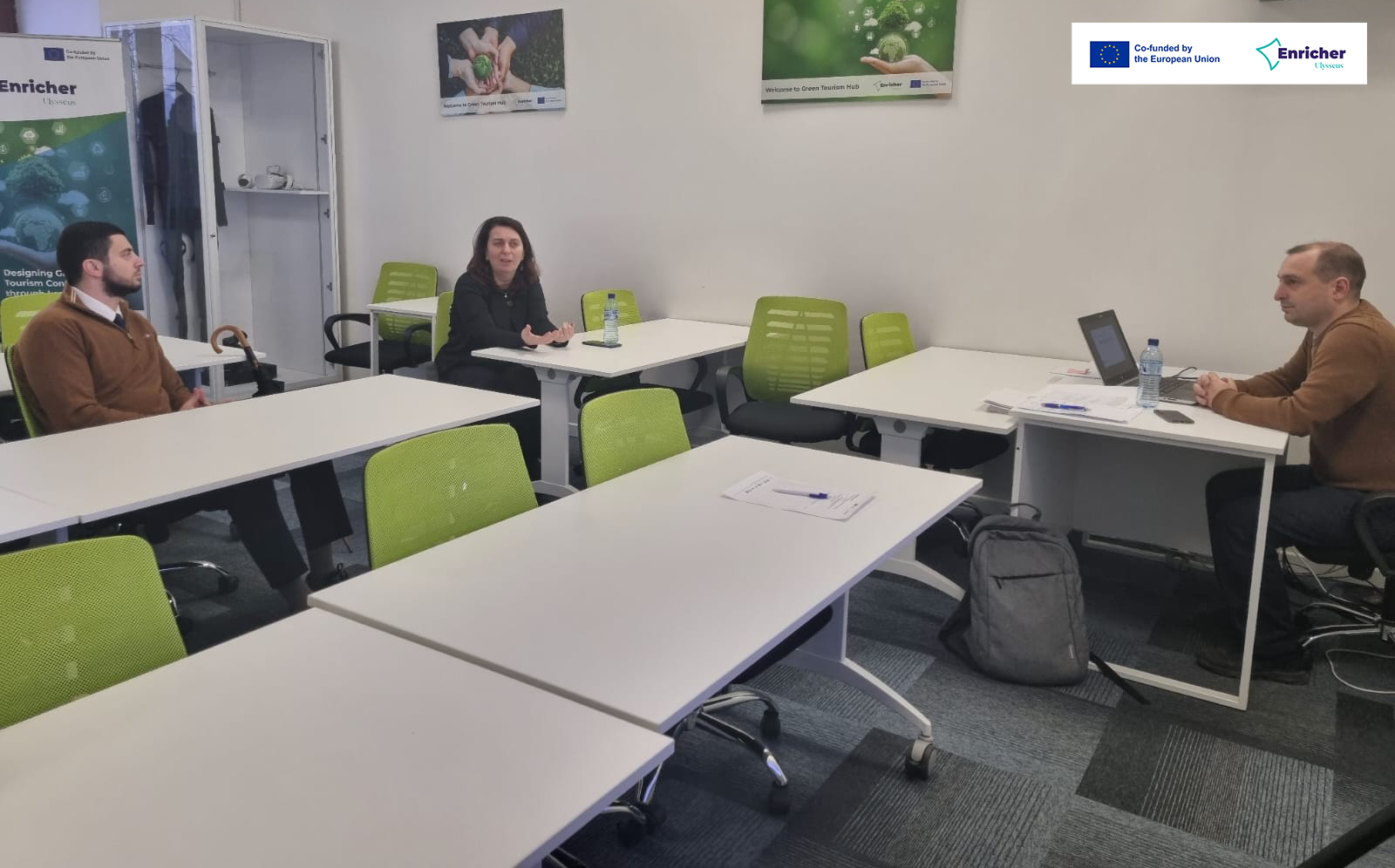 კავკასიის უნივერსიტეტის მწვანე ტურიზმის ჰაბის შეხვედრა ინდუსტრიის წარმომადგენლებთან