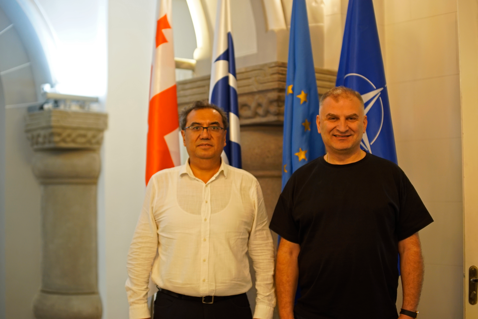 ბუხრას სახელმწიფო უნივერსიტეტის რექტორის ვიზიტი კავკასიის უნივერსიტეტში