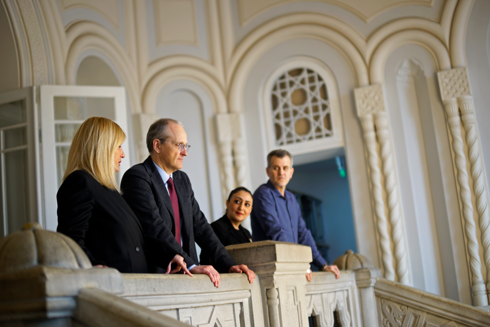 ესპანეთის საელჩოსა და სერვანტესის ინსტიტუტის წარმომადგენლების ვიზიტი კავკასიის უნივერსიტეტში