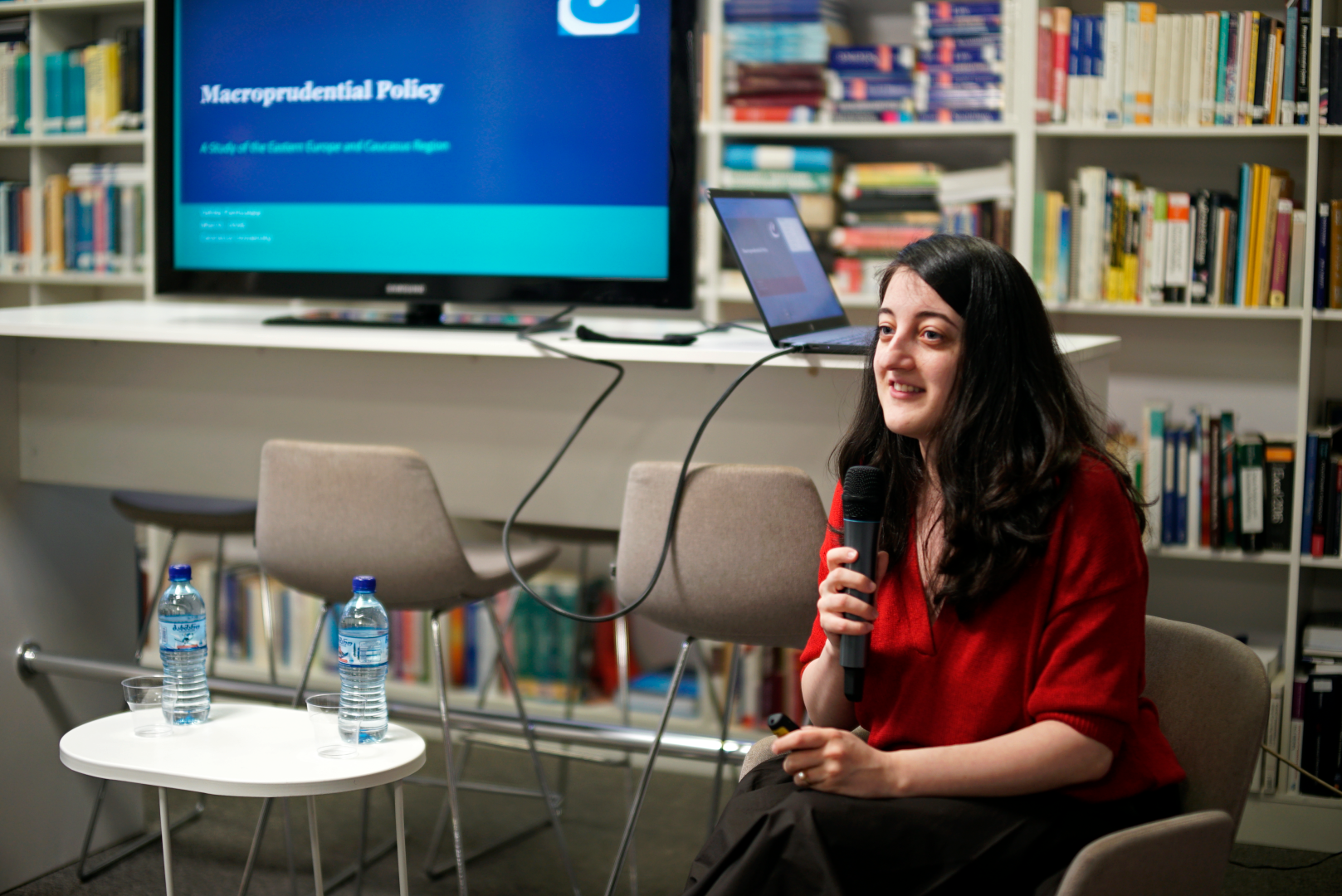 საჯარო ლექცია თემაზე - &ldquo;მაკროპრუდენციული პოლიტიკა ცენტრალურ ევროპასა და კავკასიის რეგიონში"