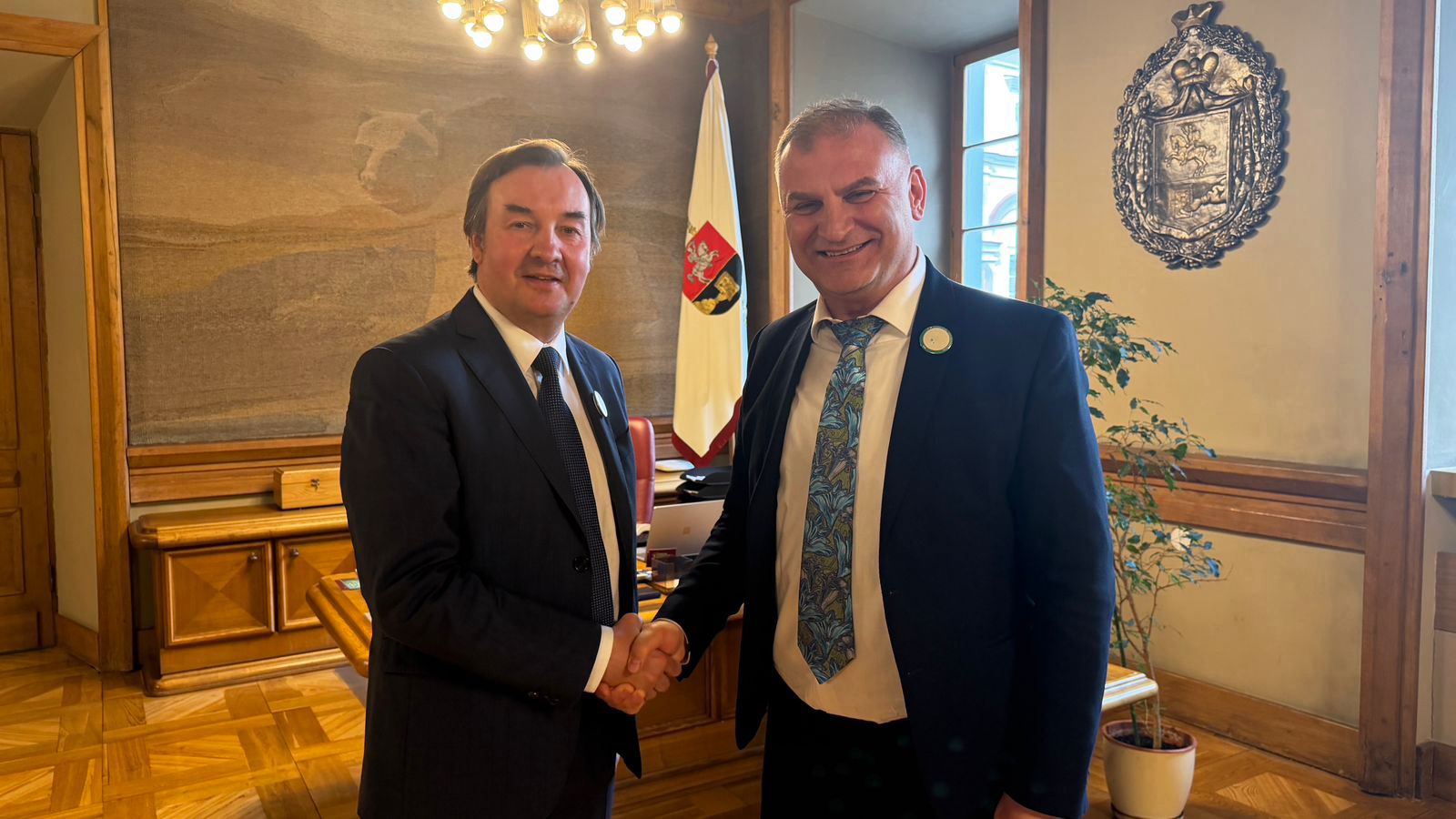 კავკასიის უნივერსიტეტის დელეგაცია აგრძელებს ოფიციალურ ვიზიტს ლიეტუვაში