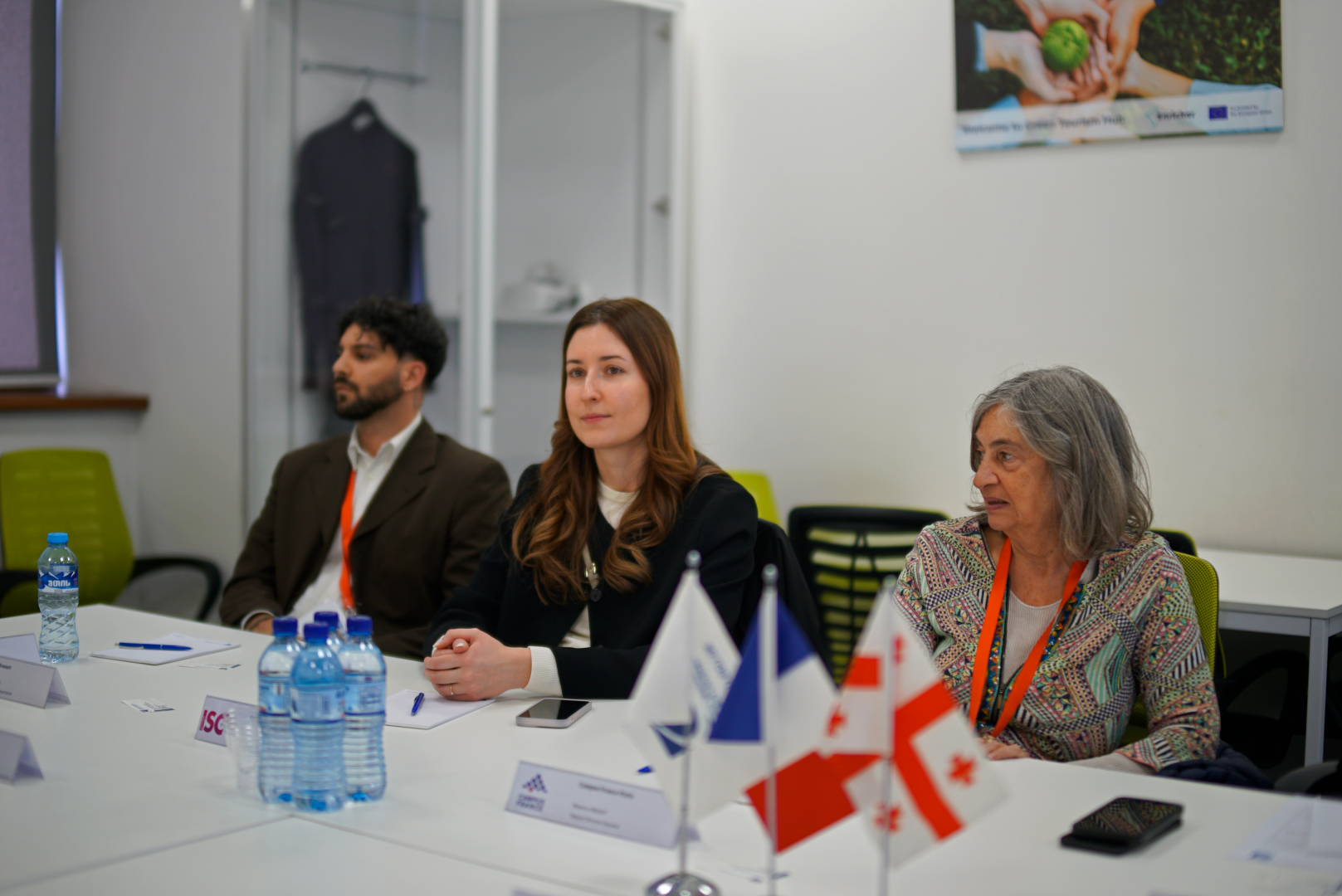 საფრანგეთის  დელეგაციის  ვიზიტი კავკასიის უნივერსიტეტში 