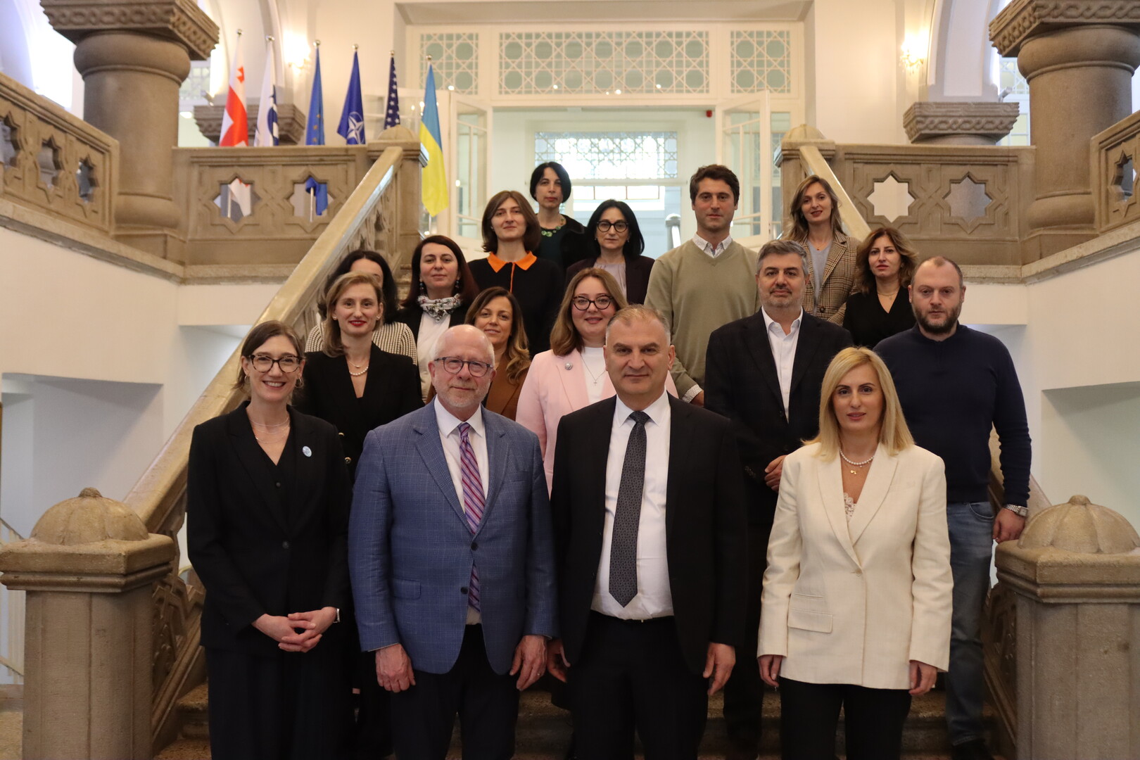 ქეინის უნივერსიტეტის დელეგაციის ოფიციალური ვიზიტი კავკასიის უნივერსიტეტში