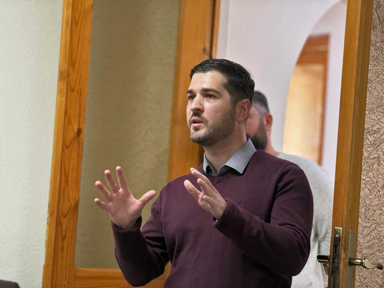 კავკასიის უნივერსიტეტის წარმომადგენლების ვიზიტი დედოფლისწყაროს სასწავლო ცენტრ "სპექტრში"