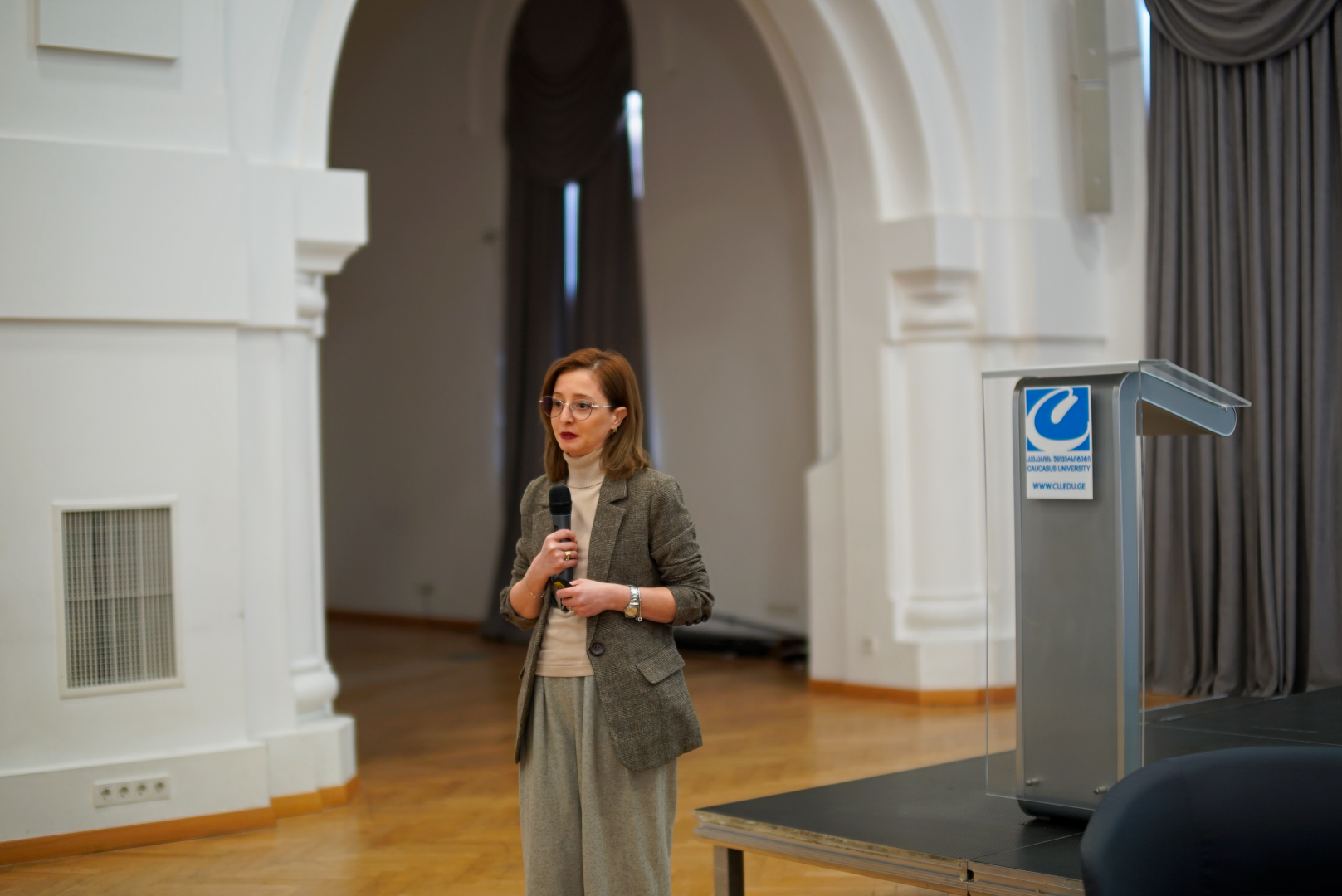 შეხვედრა საერთაშორისო კომპანია ,,დელოიტის''  წარმომადგენლებთან