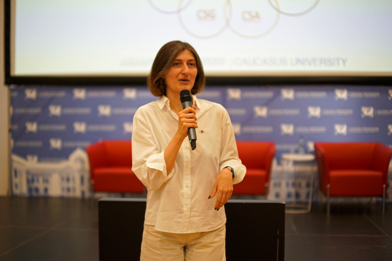ქვემო ქართლის აზერბაიჯანულენოვანი აბიტურიენტების ვიზიტი CU-ში 