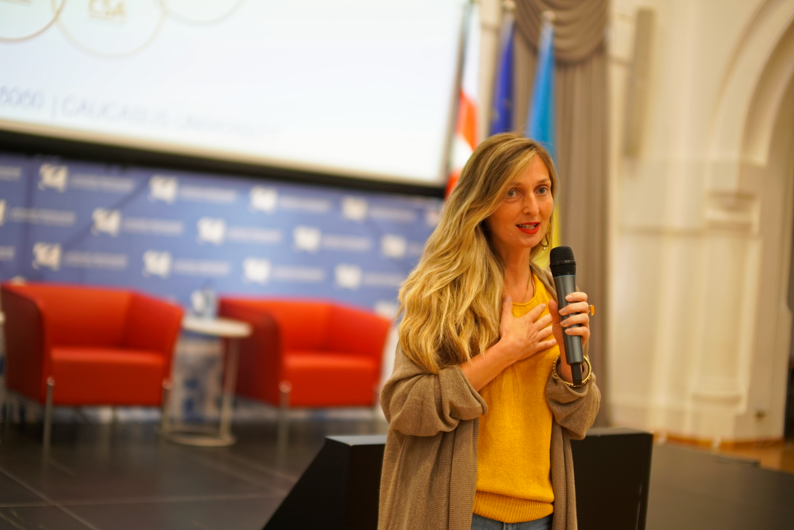 ქვემო ქართლის აზერბაიჯანულენოვანი აბიტურიენტების ვიზიტი CU-ში 