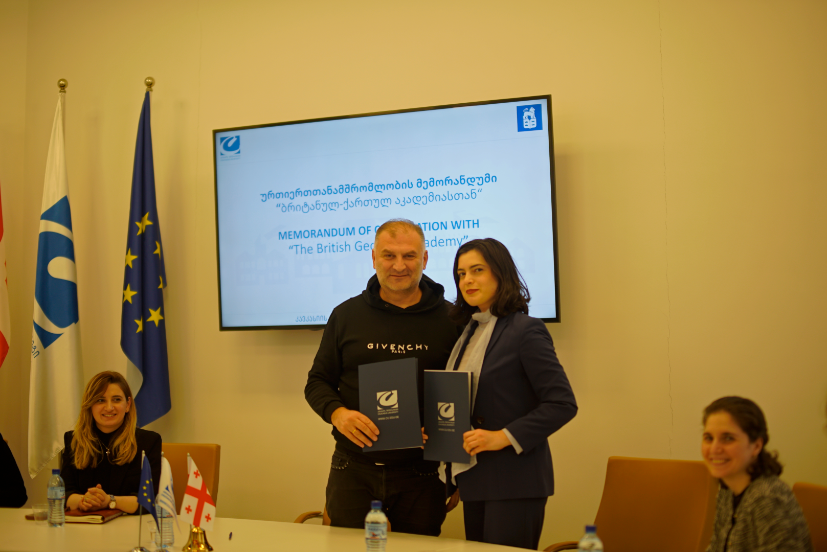 ურთიერთთანამშრომლობის მემორანდუმი ბრიტანულ ქართულ აკადემიასთან