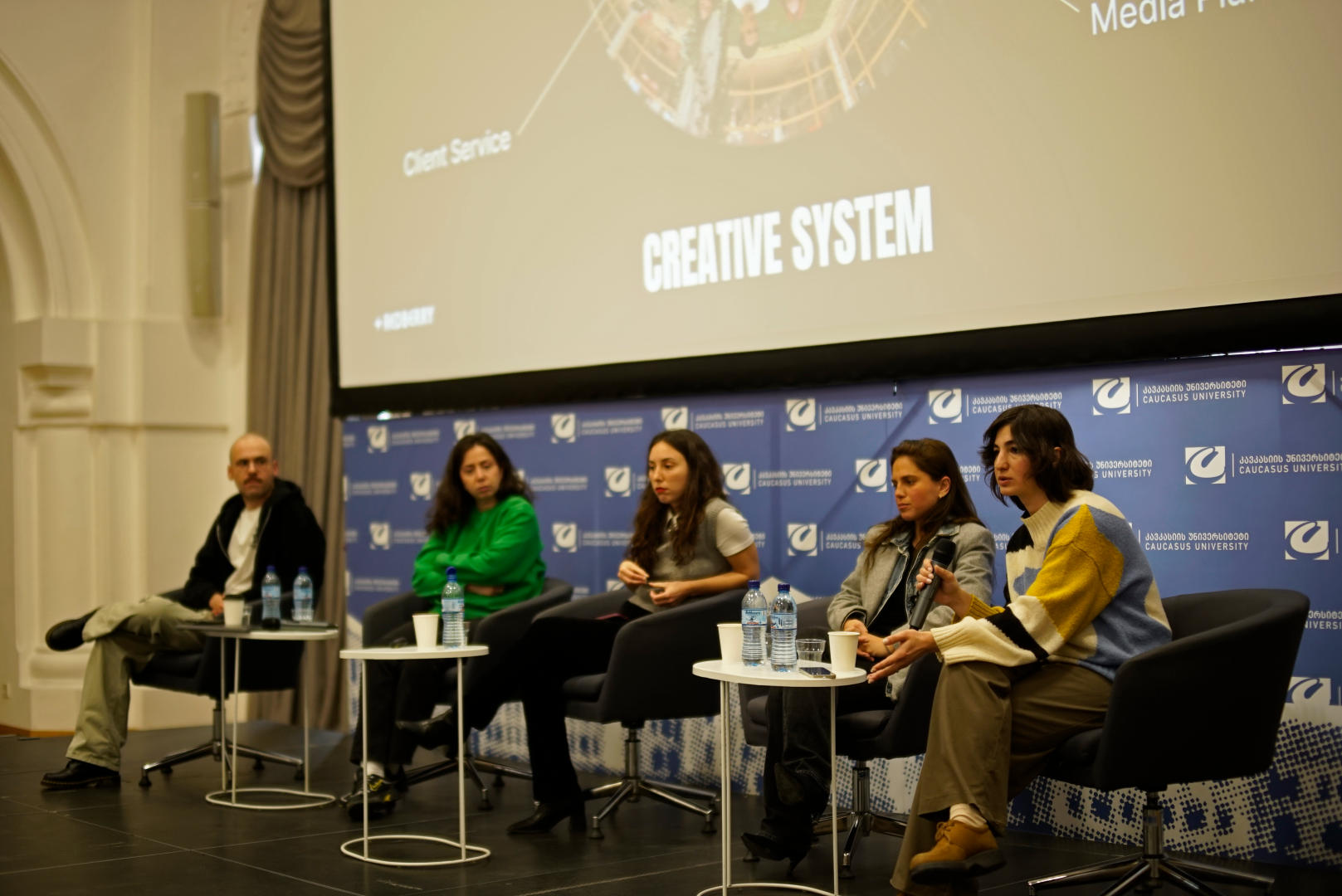 შეხვედრა კომპანია რედბერის წარმომადგენლებთან