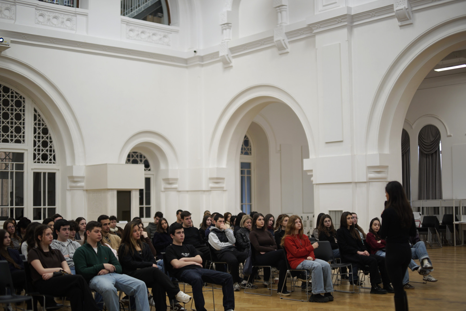 საინფორმაციო შეხვედრა აბიტურიენტებისთვის