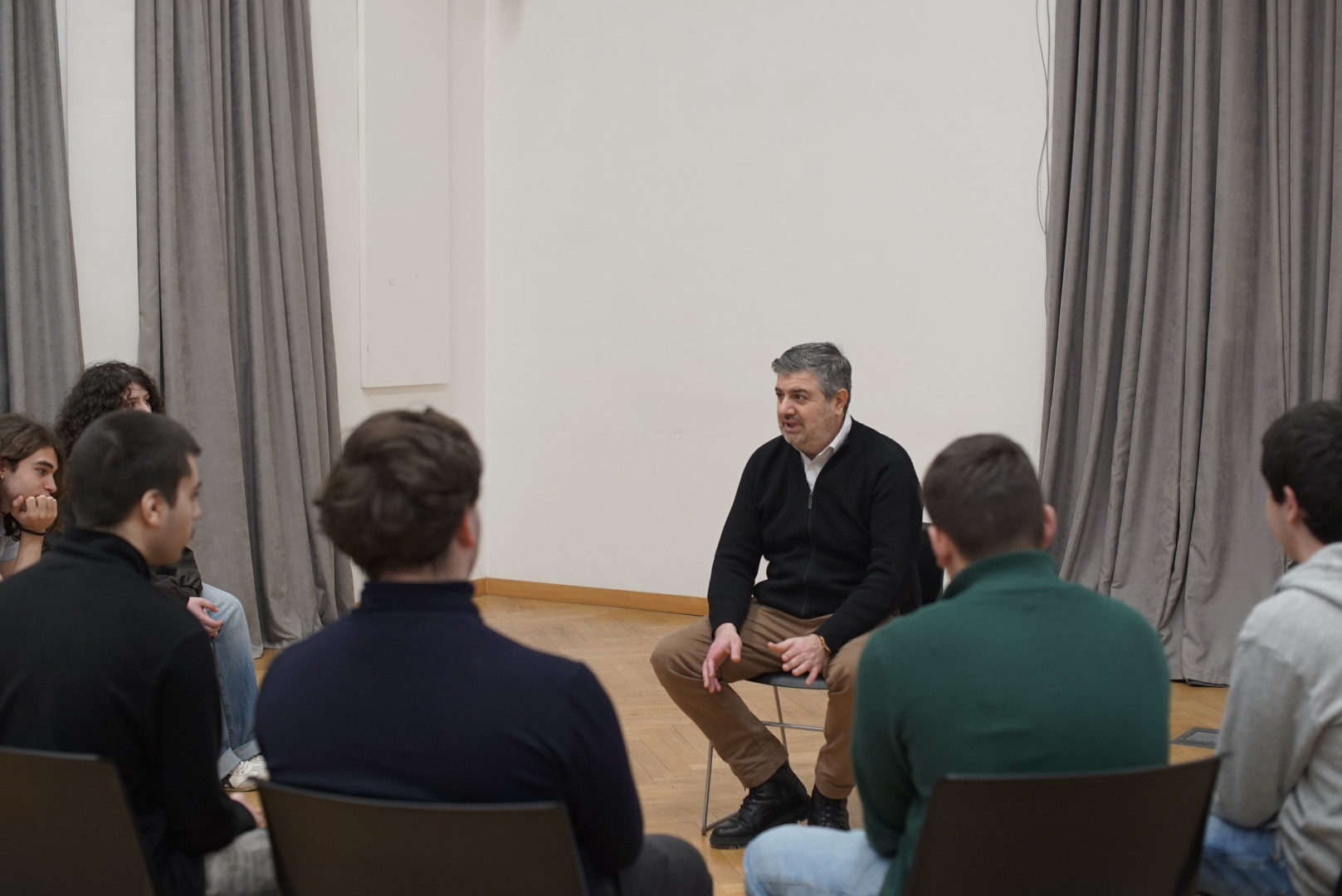 საინფორმაციო შეხვედრა აბიტურიენტებისთვის