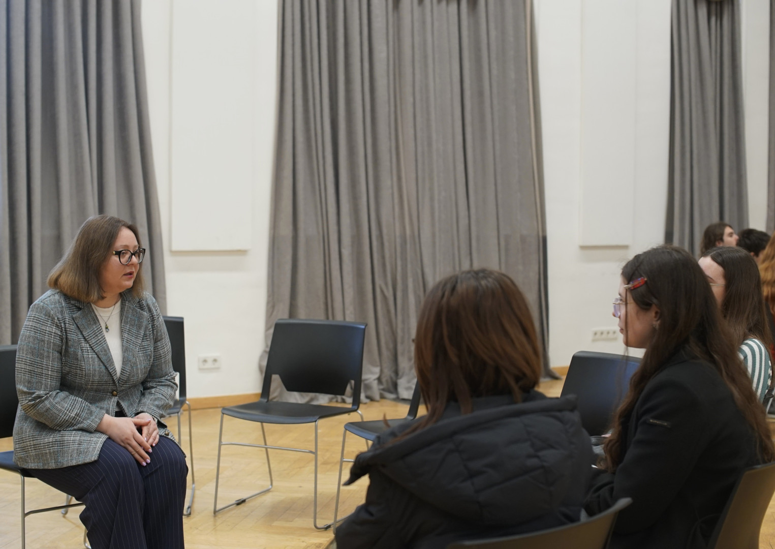 საინფორმაციო შეხვედრა აბიტურიენტებისთვის