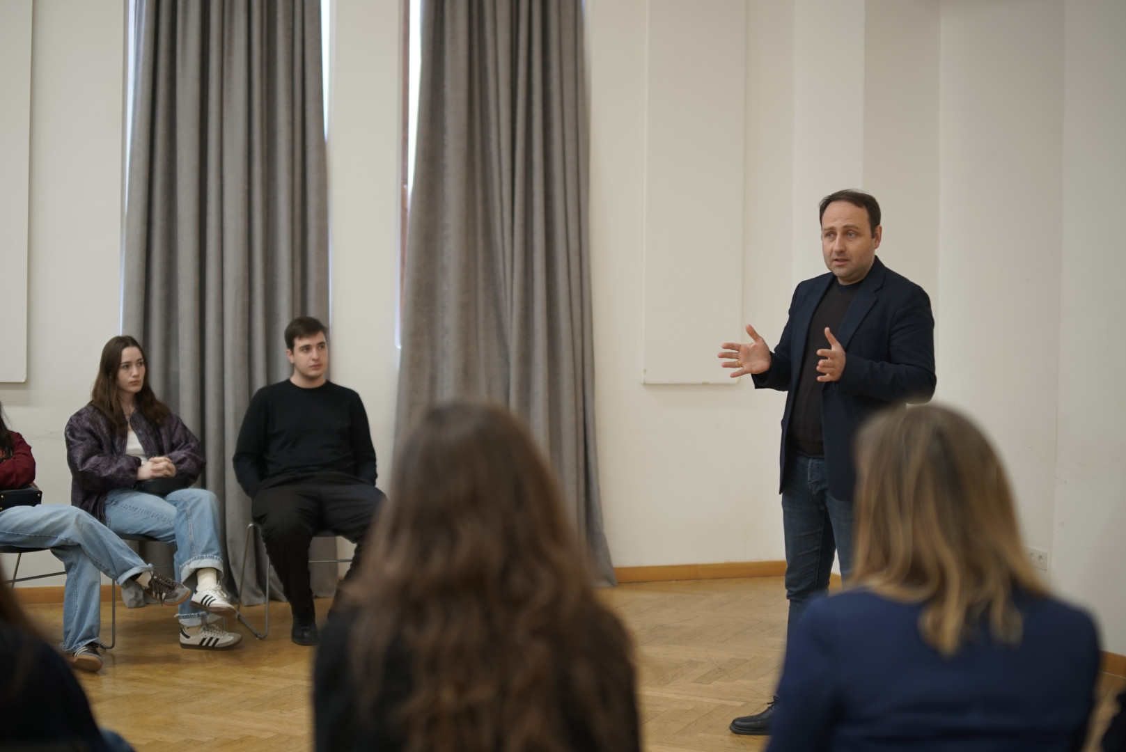 საინფორმაციო შეხვედრა აბიტურიენტებისთვის