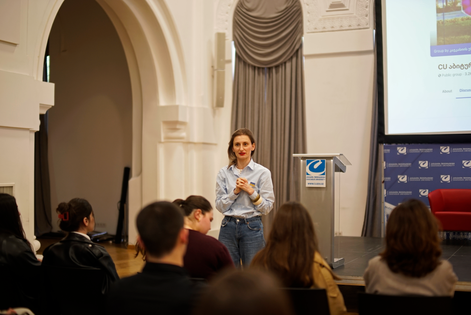 საინფორმაციო შეხვედრა აბიტურიენტებისთვის