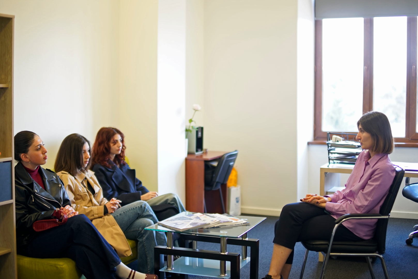 საინფორმაციო შეხვედრა აბიტურიენტებისთვის