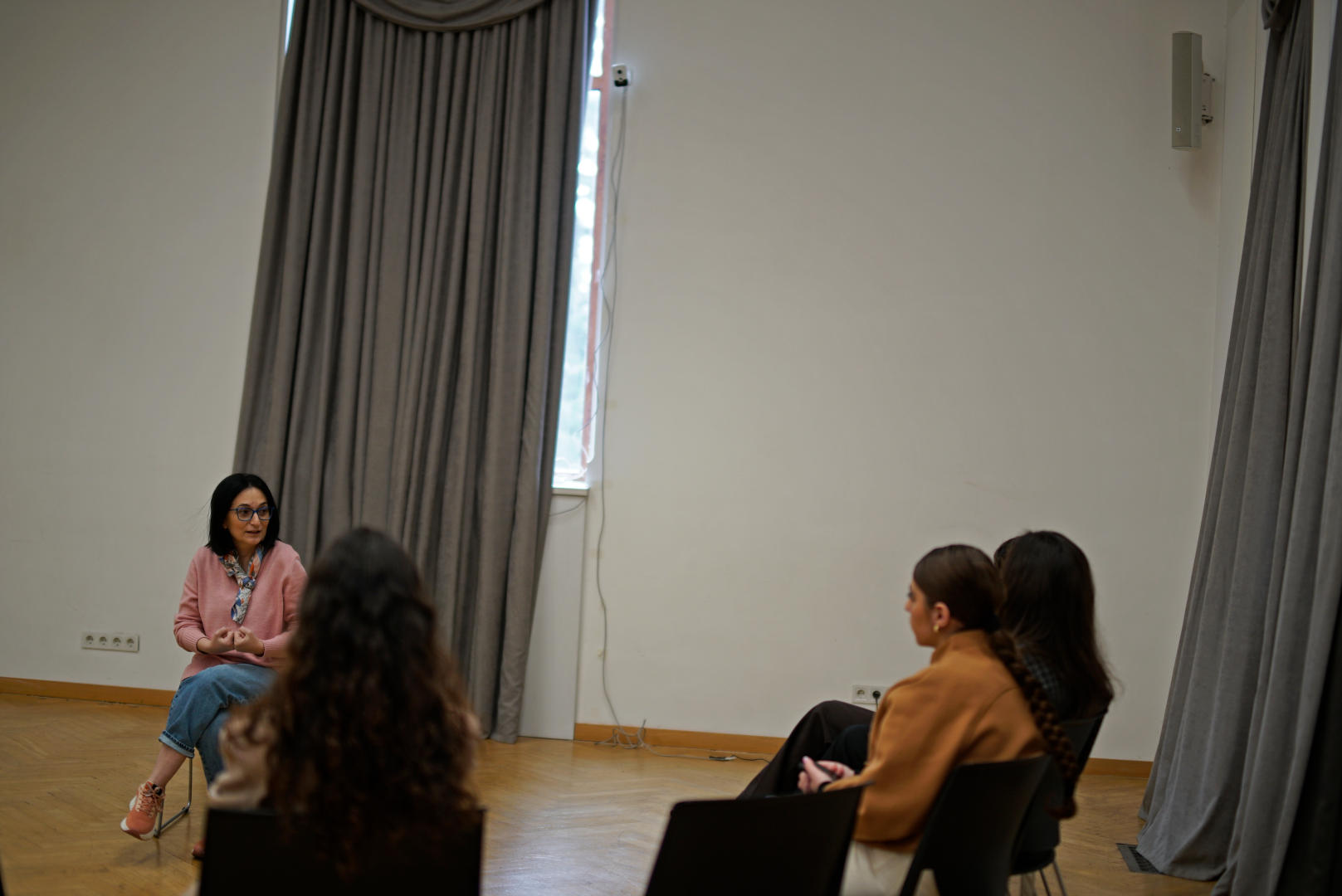 საინფორმაციო შეხვედრა აბიტურიენტებისთვის