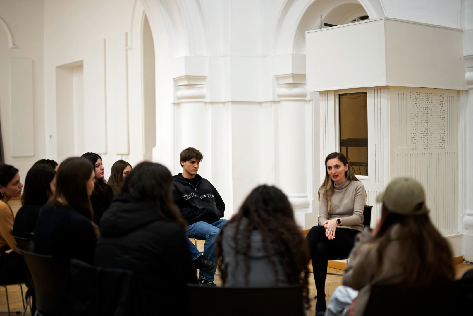 საინფორმაციო შეხვედრა აბიტურიენტებისთვის