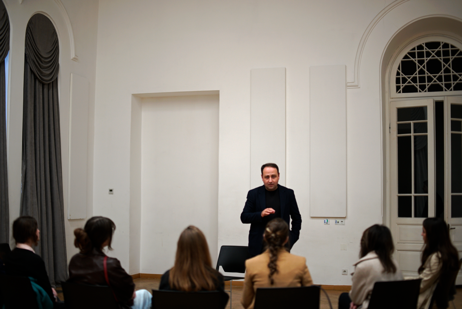 საინფორმაციო შეხვედრა აბიტურიენტებისთვის