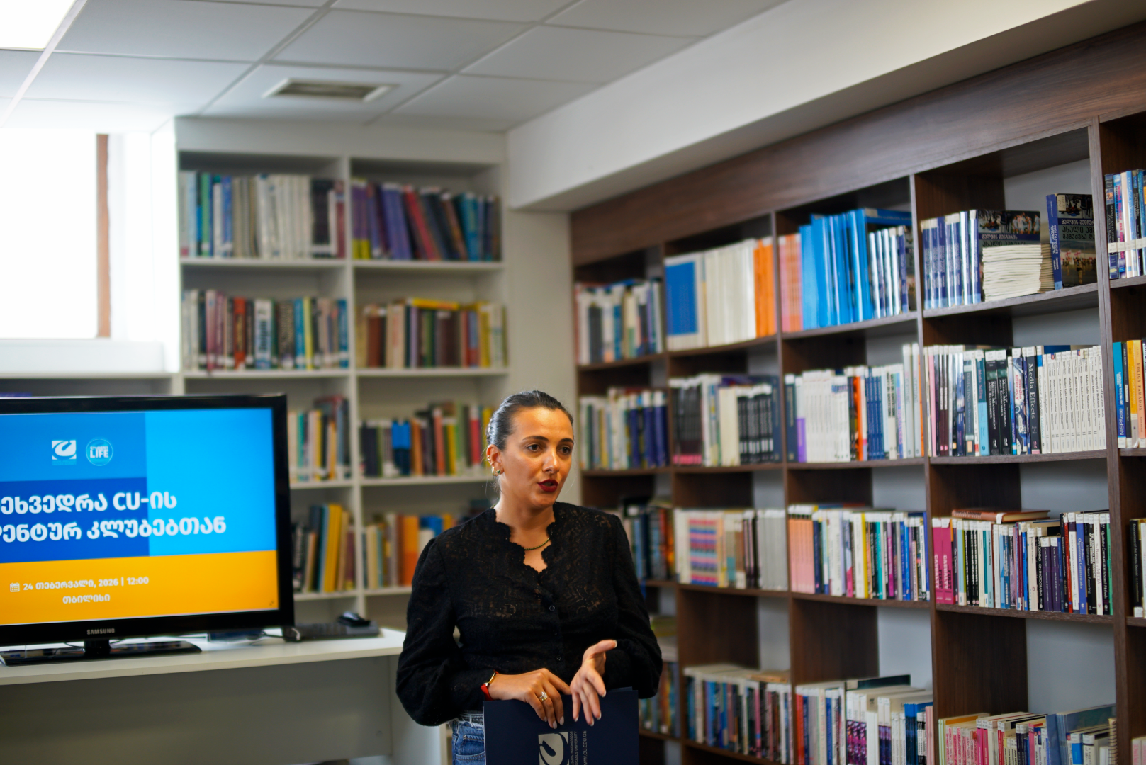 შეხვედრა CU-ის სტუდენტურ კლუბებთან