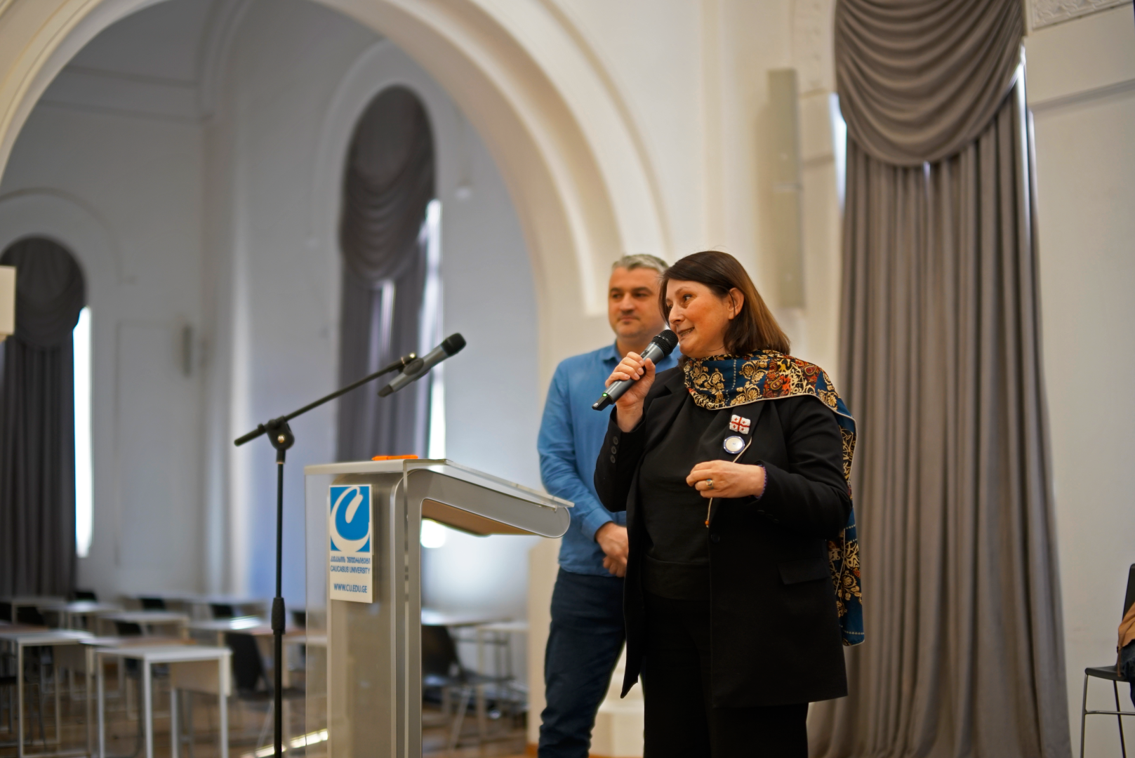 ქართული ენის დღე კავკასიის უნივერსიტეტში