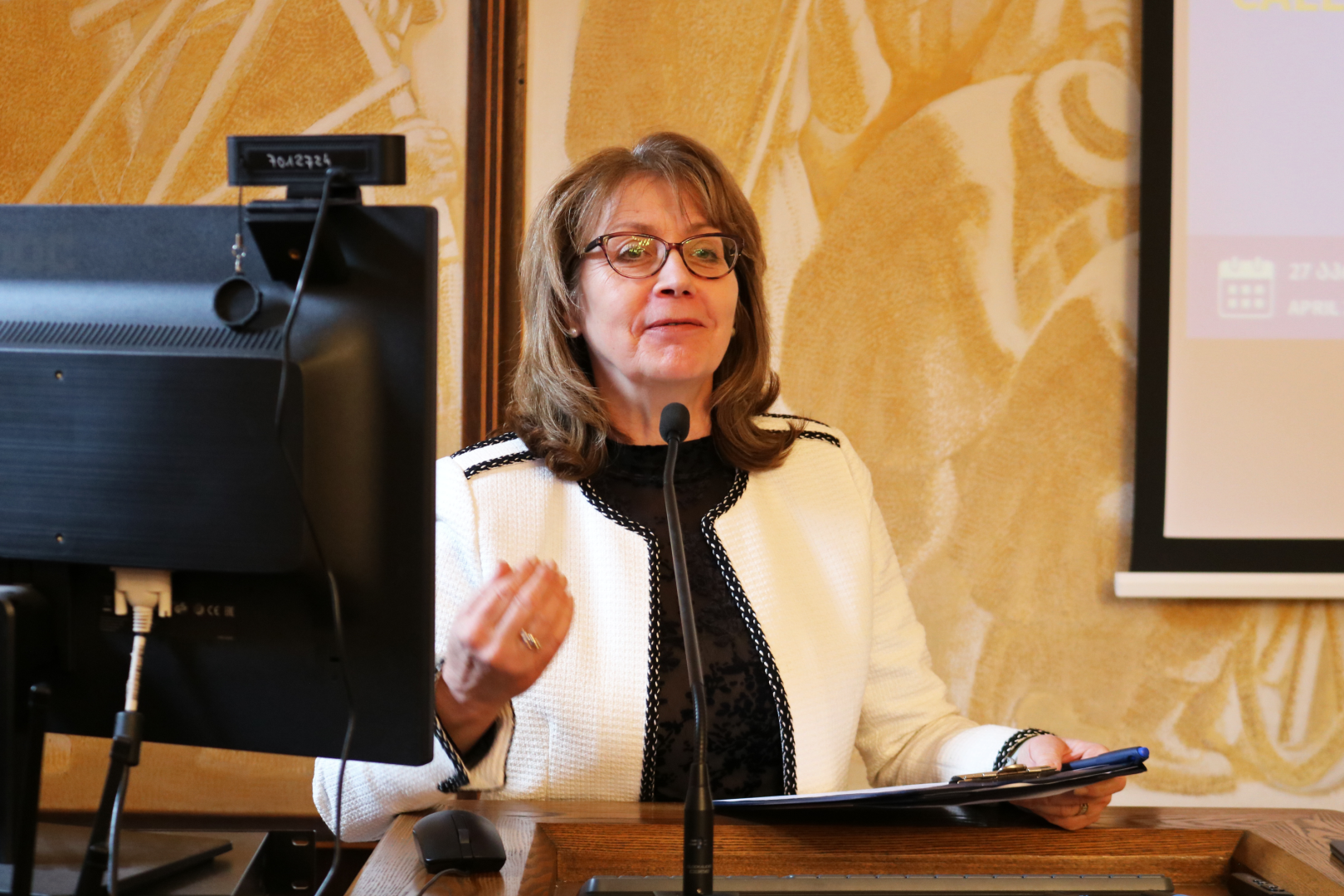 ქართული კალიგრაფიის ხელოვნების მასტერკლასი ვილნიუსის უნივერსიტეტში