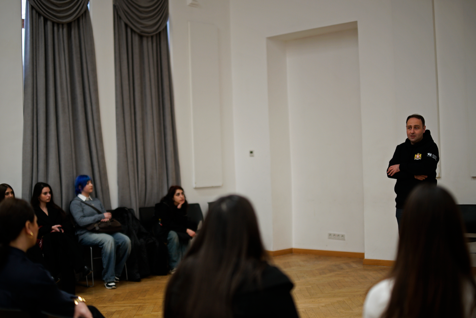 საინფორმაციო შეხვედრა აბიტურიენტებისთვის