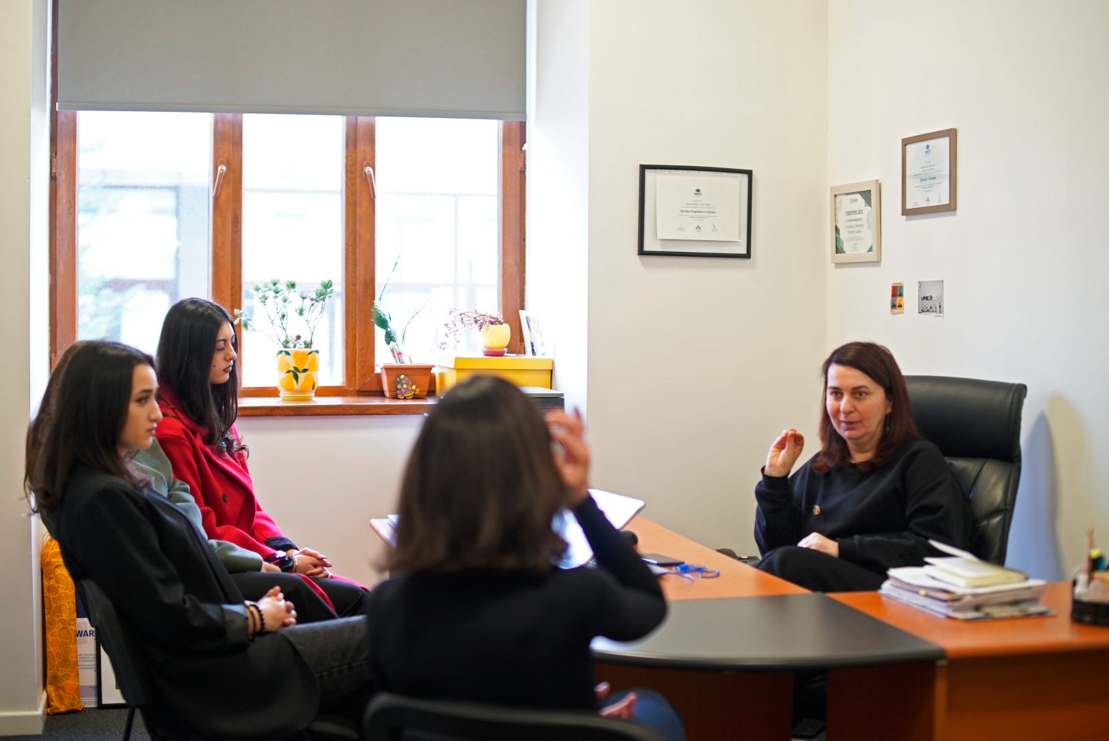 საინფორმაციო შეხვედრა აბიტურიენტებისთვის