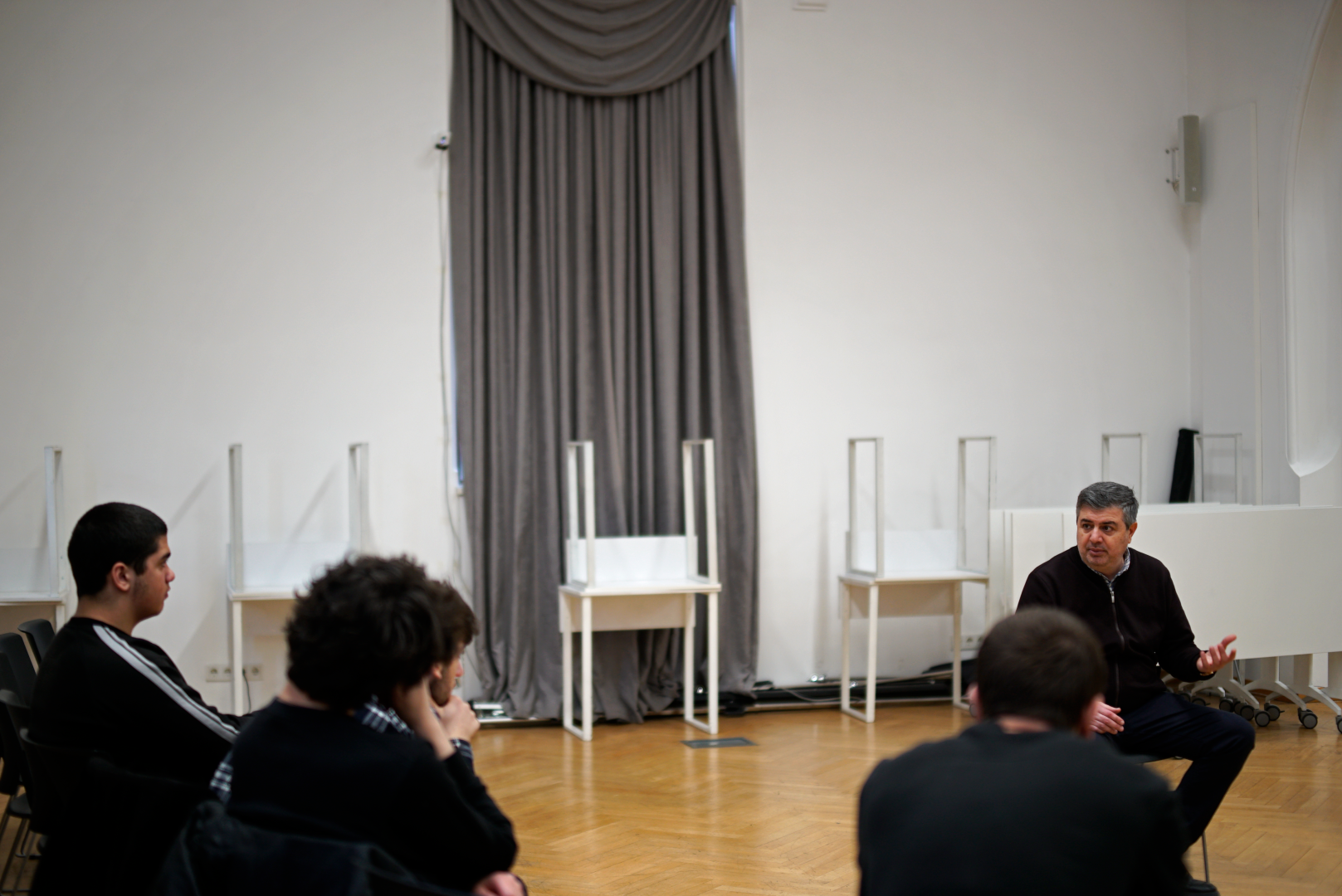 საინფორმაციო შეხვედრა აბიტურიენტებისთვის