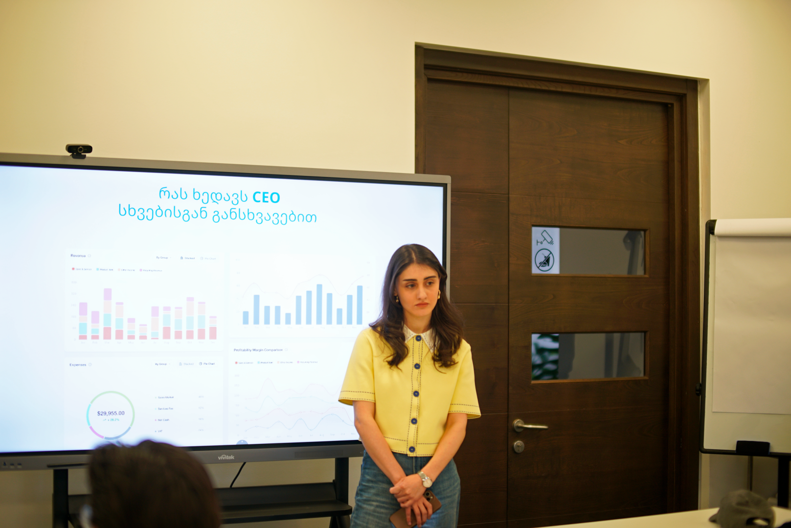 შეხვედრა კომპანია Amadeo-ს წარმომადგენლებთან