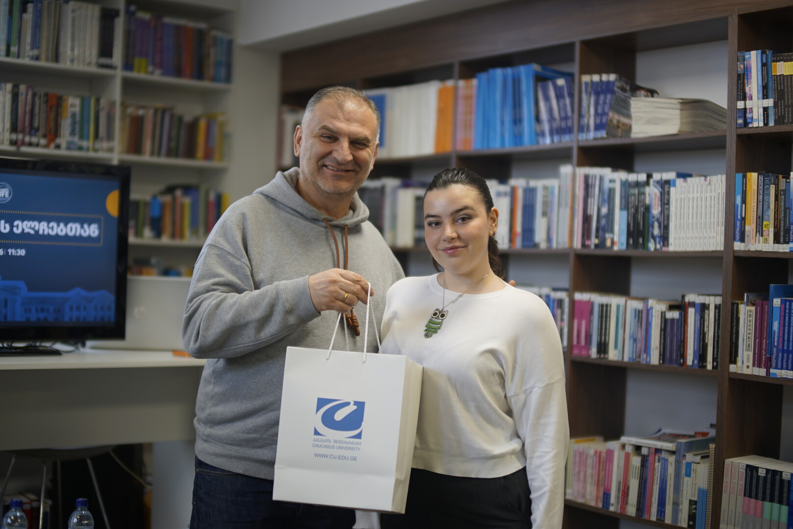 CU-ის ელჩების მეოთხე ნაკადის შეხვედრა უნივერსიტეტის პრეზიდენტთან