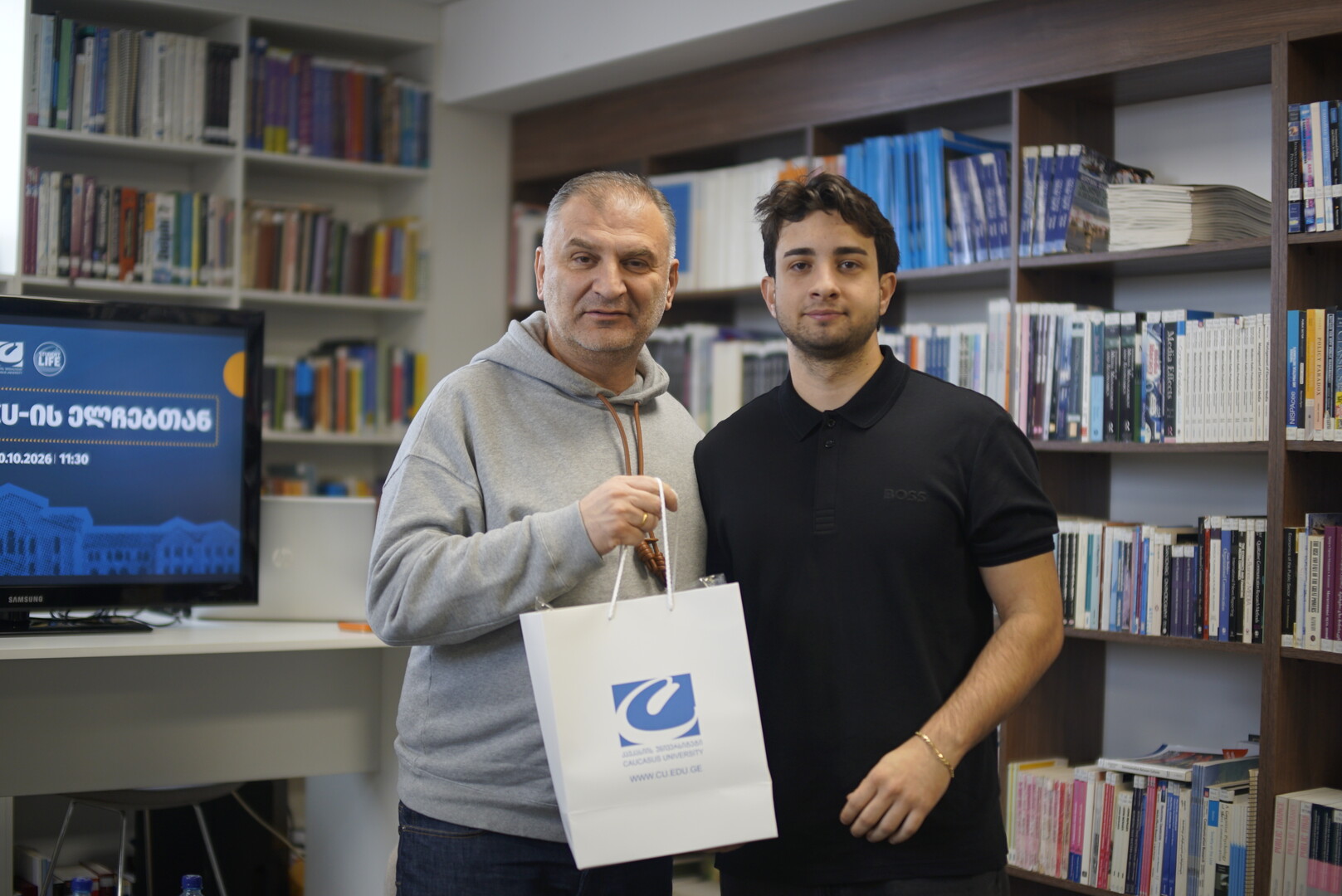 CU-ის ელჩების მეოთხე ნაკადის შეხვედრა უნივერსიტეტის პრეზიდენტთან