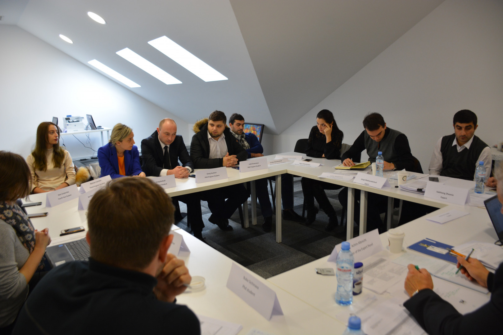 აკრედიტაციის ექსპერტთა ჯგუფის ვიზიტი სამართლის სკოლაში