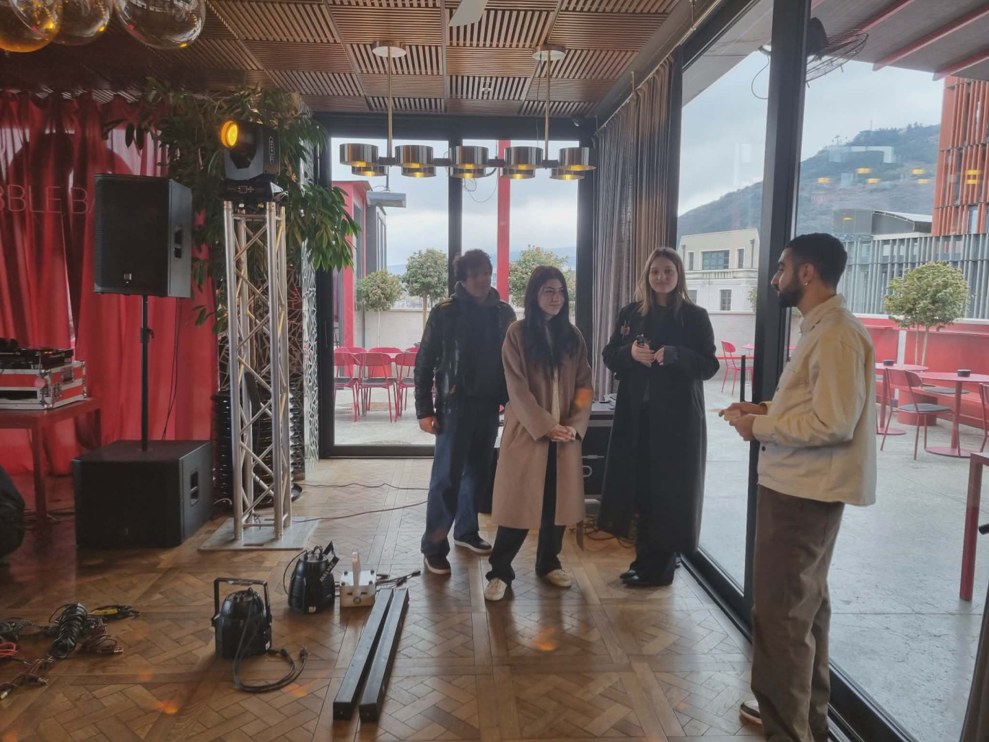 მასპინძლობის მენეჯმენტის პროგრამის სტუდენტების სასწავლო ვიზიტი სასტუმრო &bdquo;აფიშა&ldquo;-ში