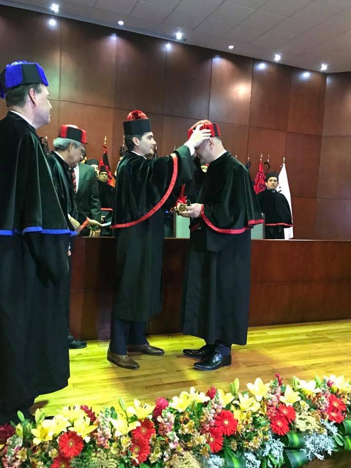 კავკასიის უნივერსიტეტის პრეზიდენტს საპატიო დოქტორის წოდება მიენიჭა