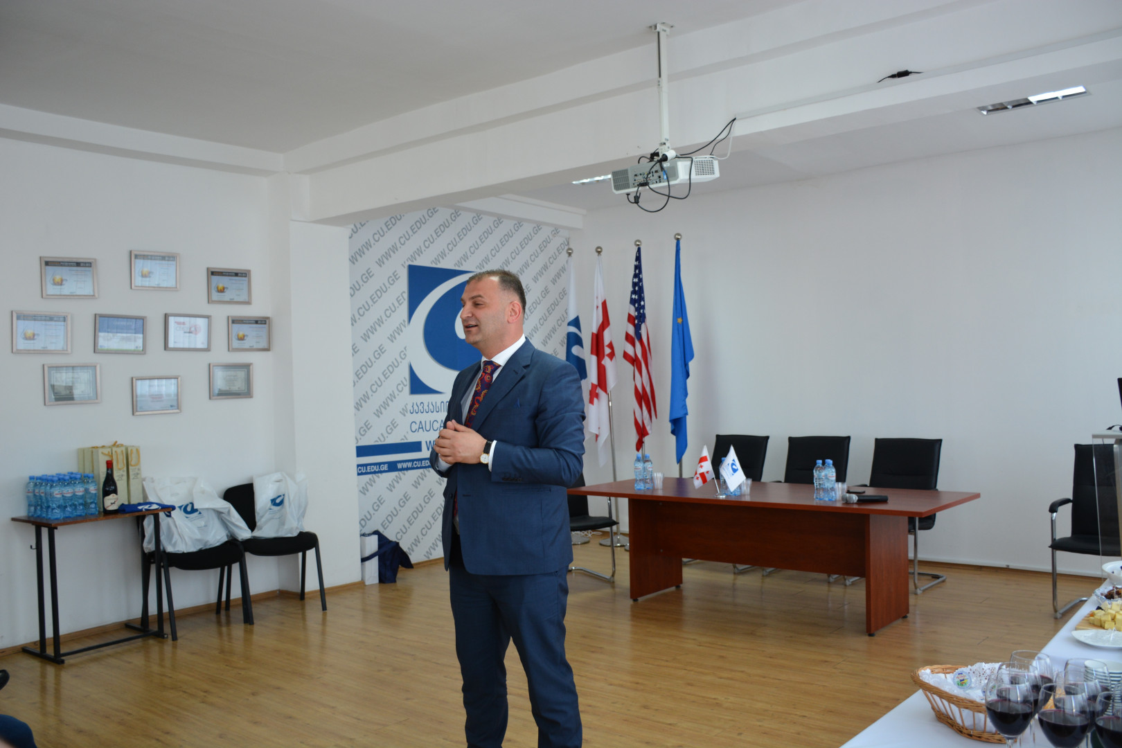 ავსტრალიისს რაგბის ახალგაზრდული ნაკრების ვიზიტი კავკასიის უნივერსიტეტში