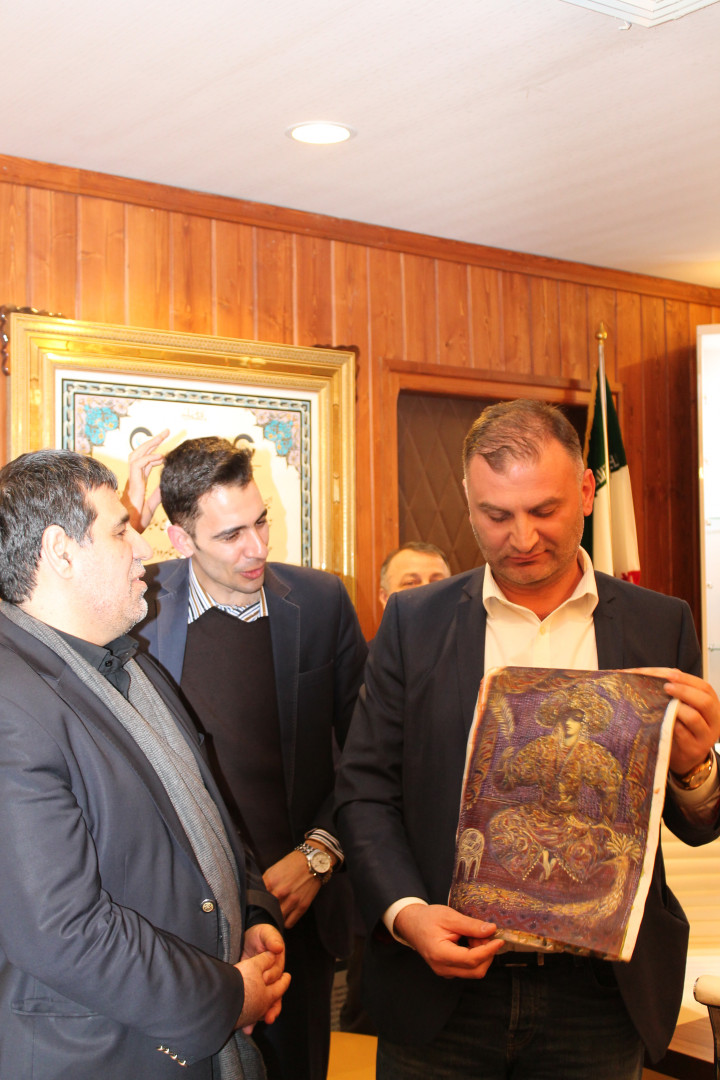  კავკასიის უნივერსიტეტის დელეგაცია ირანში