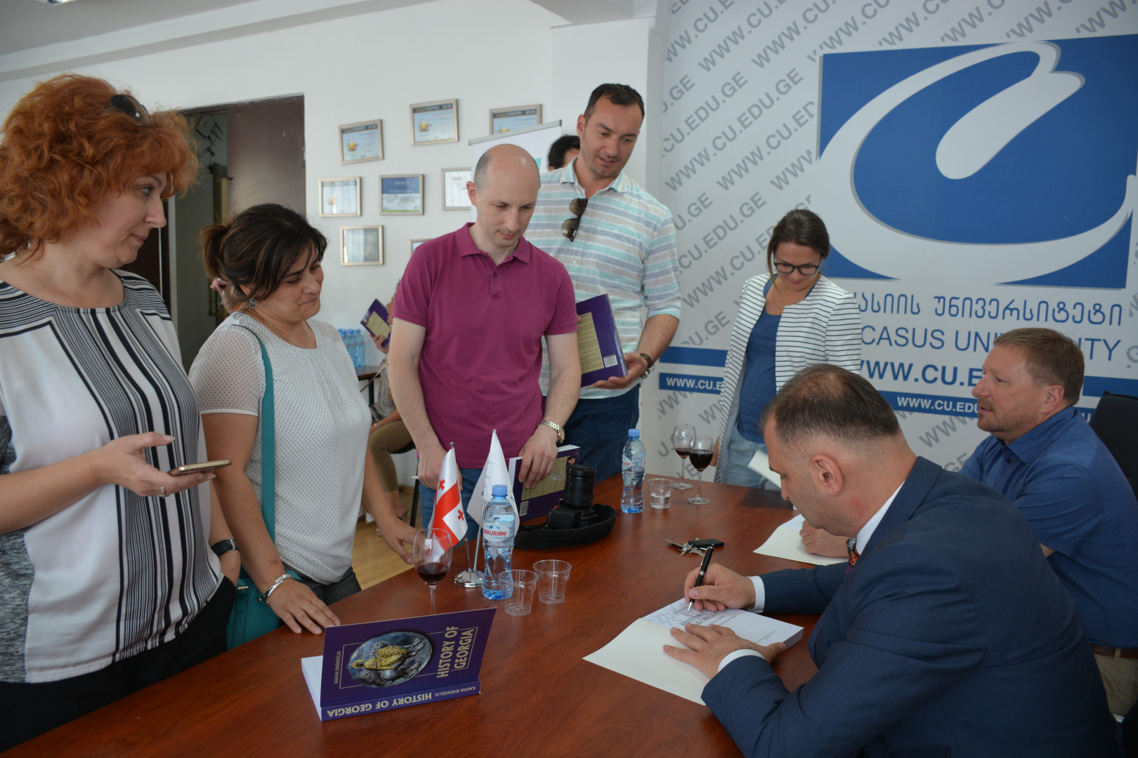 SIDA -ს ტრენინგ პროგრამის კურსდამთავრებულები სტუმრად კავკასიის უნივერსიტეტში 