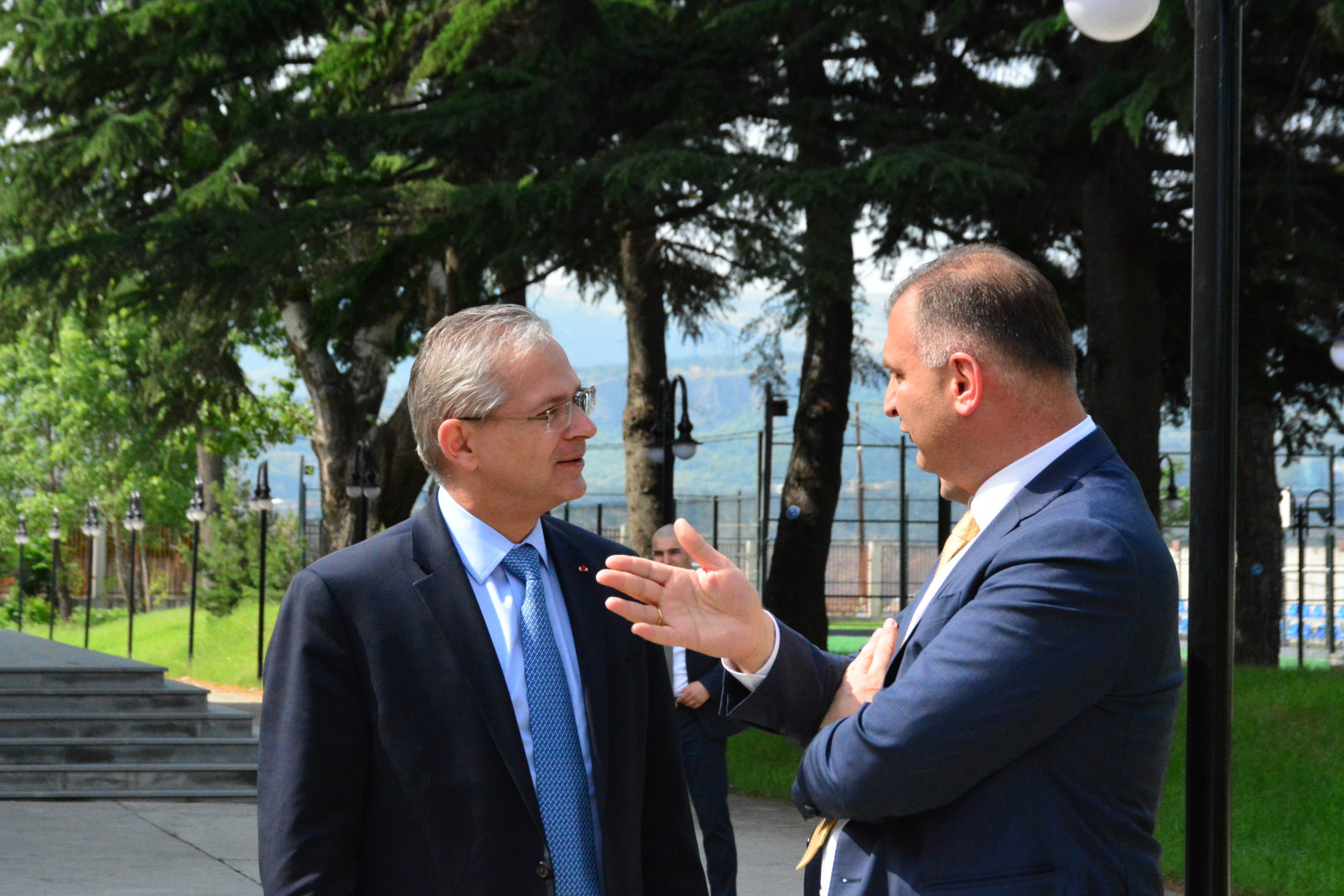 Visit of General Denis Mercier at Caucasus University