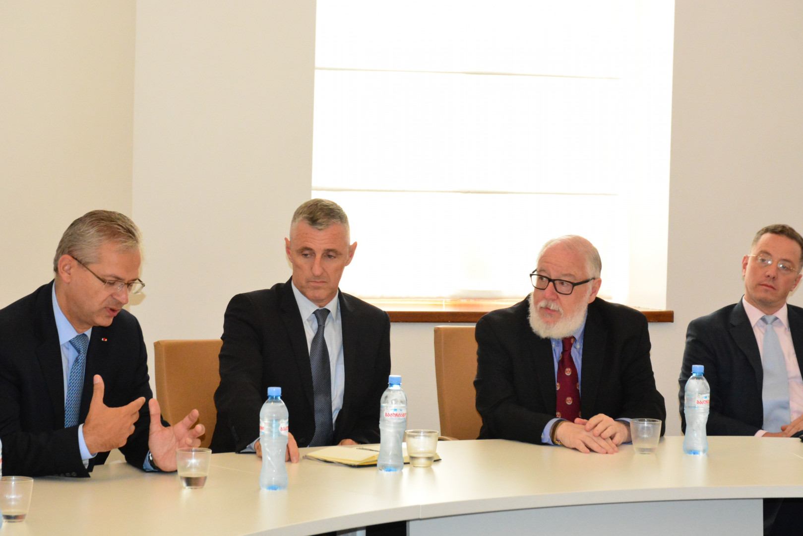 Visit of General Denis Mercier at Caucasus University