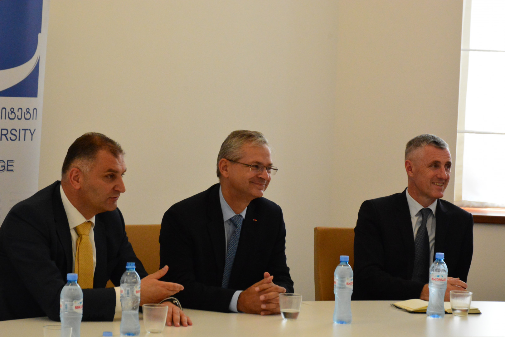 Visit of General Denis Mercier at Caucasus University