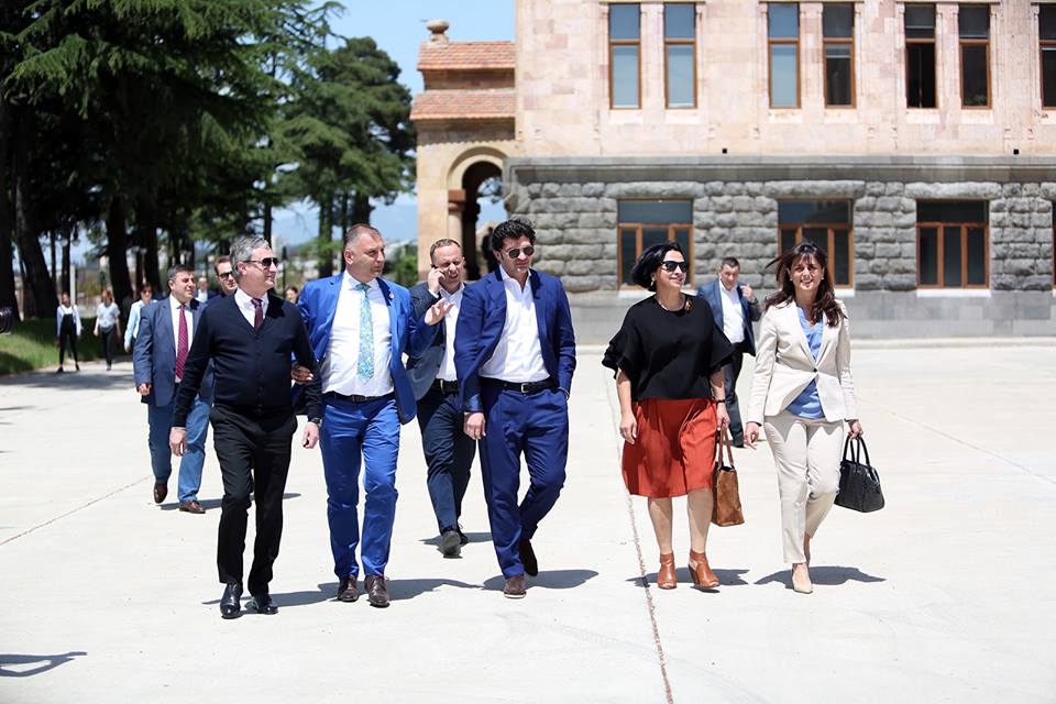 კახა კალაძის შეხვედრა კავკასიის უნივერსიტეტის სტუდენტებთან