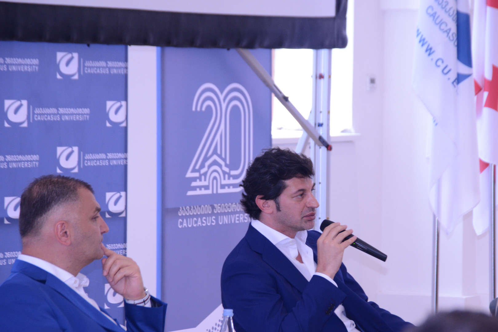 კახა კალაძის შეხვედრა კავკასიის უნივერსიტეტის სტუდენტებთან